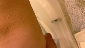 stepmom sexy boobs in shower