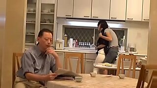 cheating girls sucked by boy under table