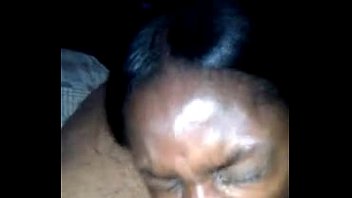 ebony blowjob facial