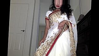 indian girl dress change video from textiles shop