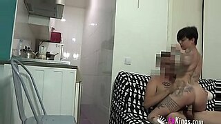 husband masturbstes while wife fucks other man