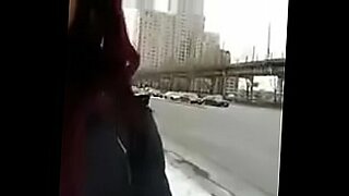 russian slut fingered in public