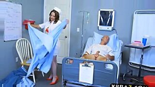 japanese nurse gives handjob to patient