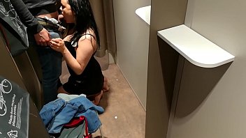 woman teasing handyman in sexy clothing
