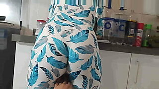 japanese wife fucked in kitchen behind husband