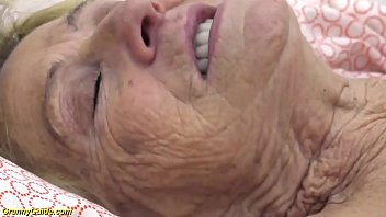 90 years old granny cum in mouth