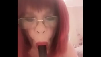 slim brunette chick lets an old man lick her boobs fuck
