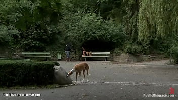 bbw in the park