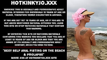 cute japanese guy gets naked on the beach