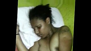 black woman having orgasm in threesome