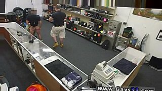 slut in glasses pounded at the pawnshop