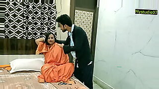 mom massage to step son