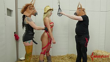 women being severely bull whipped