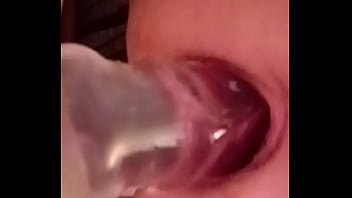 horny pawgs ass shakes while dildo riding 2