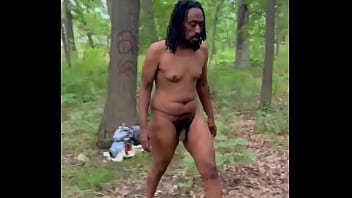 walk nude butt